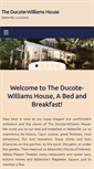 Mobile Screenshot of ducotewilliams.com